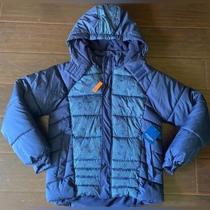 Arizona Water/Wind Resistant Hooded Insulated Boys Youth Jacket XL(18-20) Navy